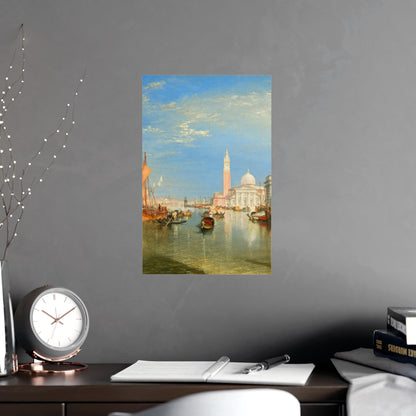 Venice Dogana and San Giorgio Maggiore - Turner Fine Art Poster