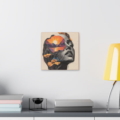 Beauty is in the Eye of the Beholder  - Fine Art Print on Canvas