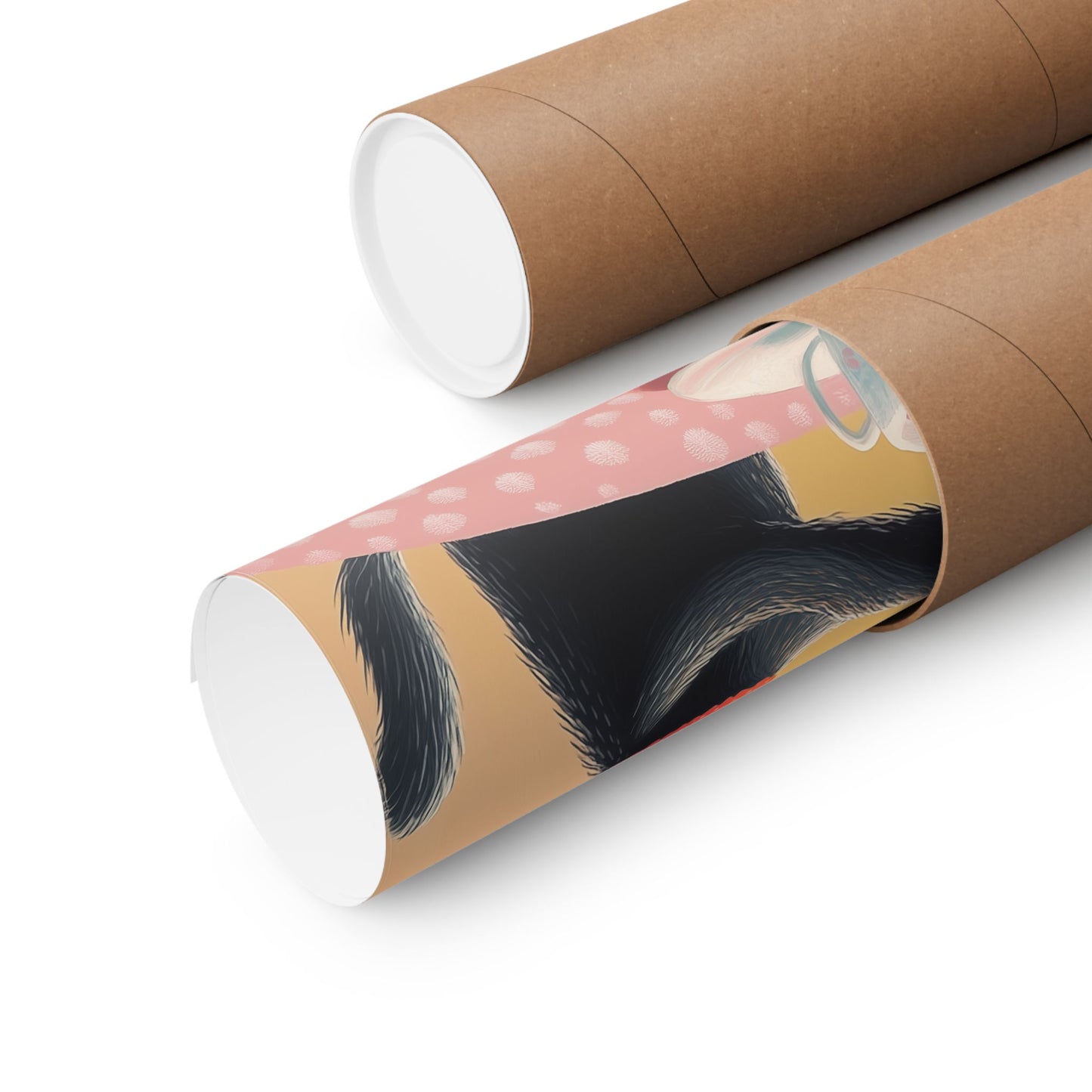 Cat Café - Loving Life - Matte Vertical Posters - Perfect Wall Art for Cat Lovers