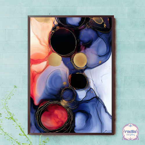 Reflection Series I - Abstract Framed Wall Art