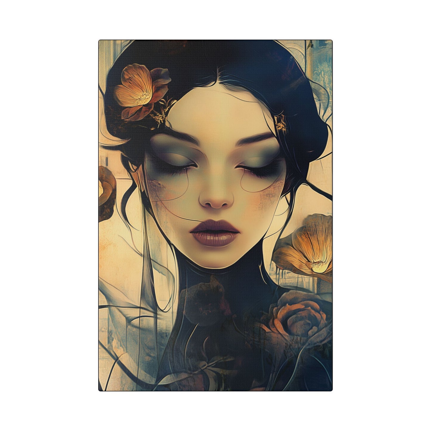 Up in Smoke - Secret Garden Series - Fine Art Print on Canvas