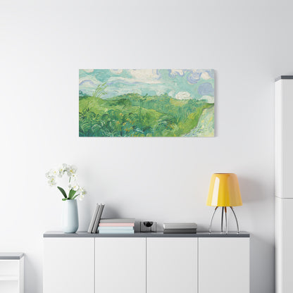 Vincent van Gogh - Green Wheat Fields Fine Art Canvas Print