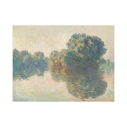 The Seine at Giverny - Monet Fine Art Poster