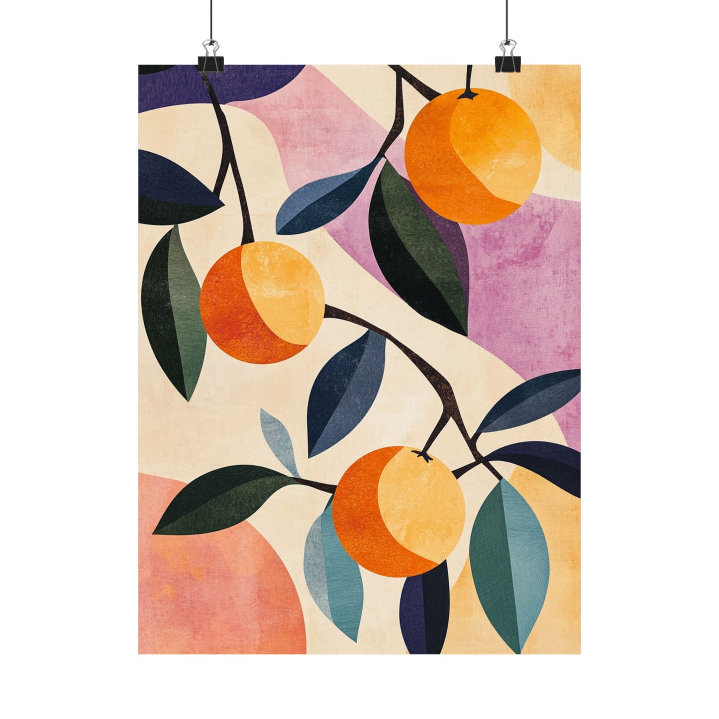 Orange Delight Botanical Fine Art Print