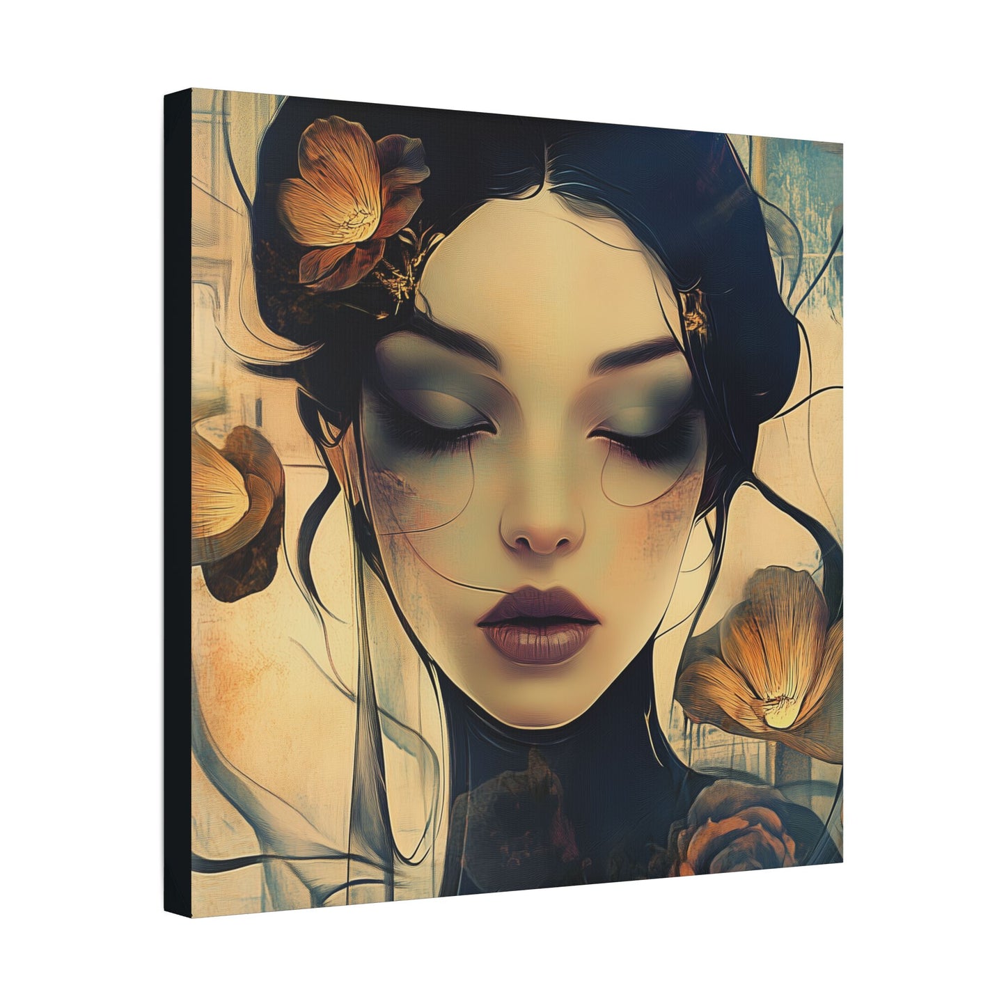 Up in Smoke - Secret Garden Series - Fine Art Print on Canvas