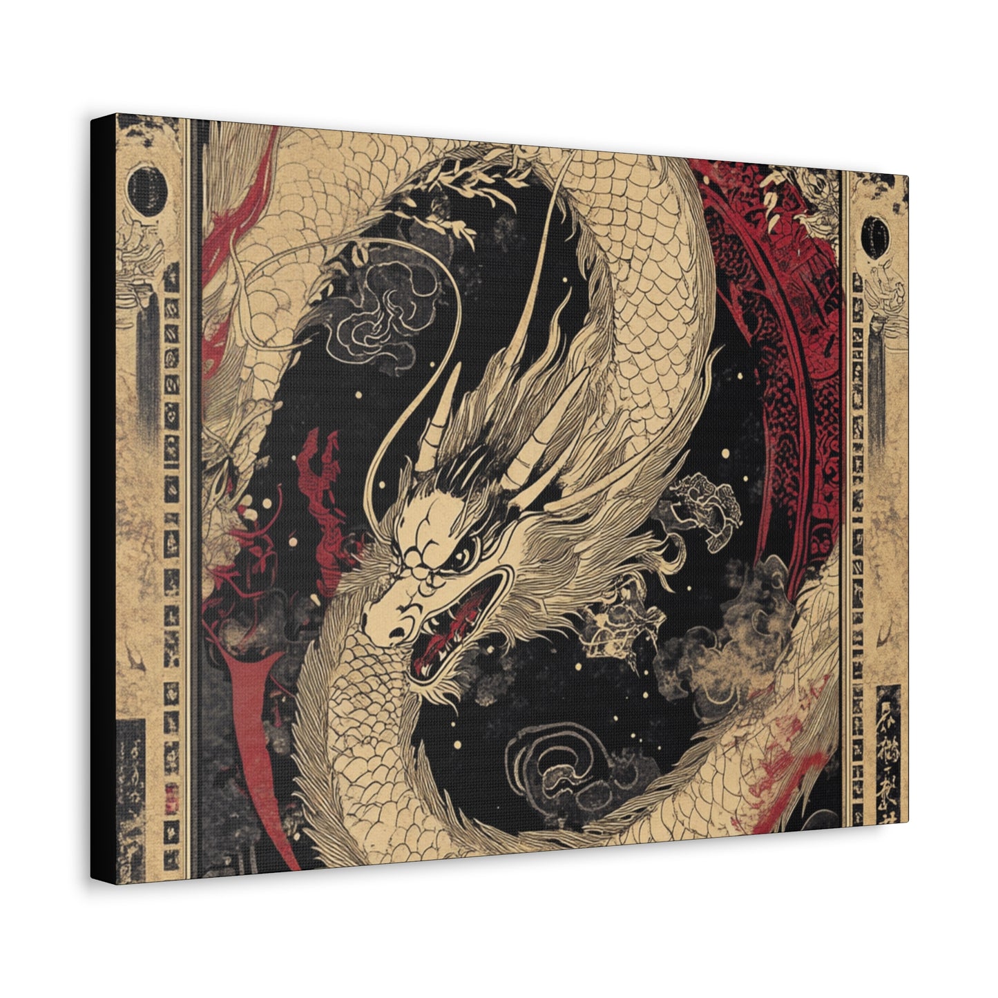 Can't Fight Fate - Dragon Collection -  Fine Art Print on Canvas