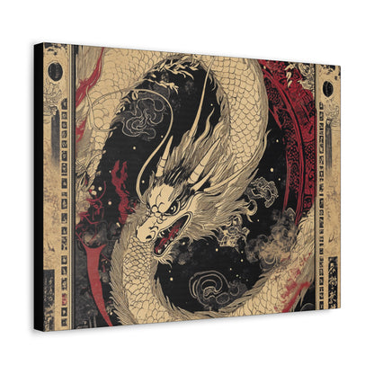 Can't Fight Fate - Dragon Collection -  Fine Art Print on Canvas