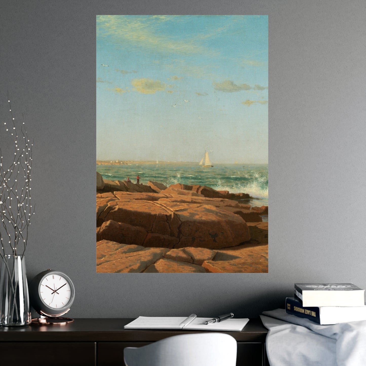 Narragansett Bay - Coastal New England Fine Art Poster