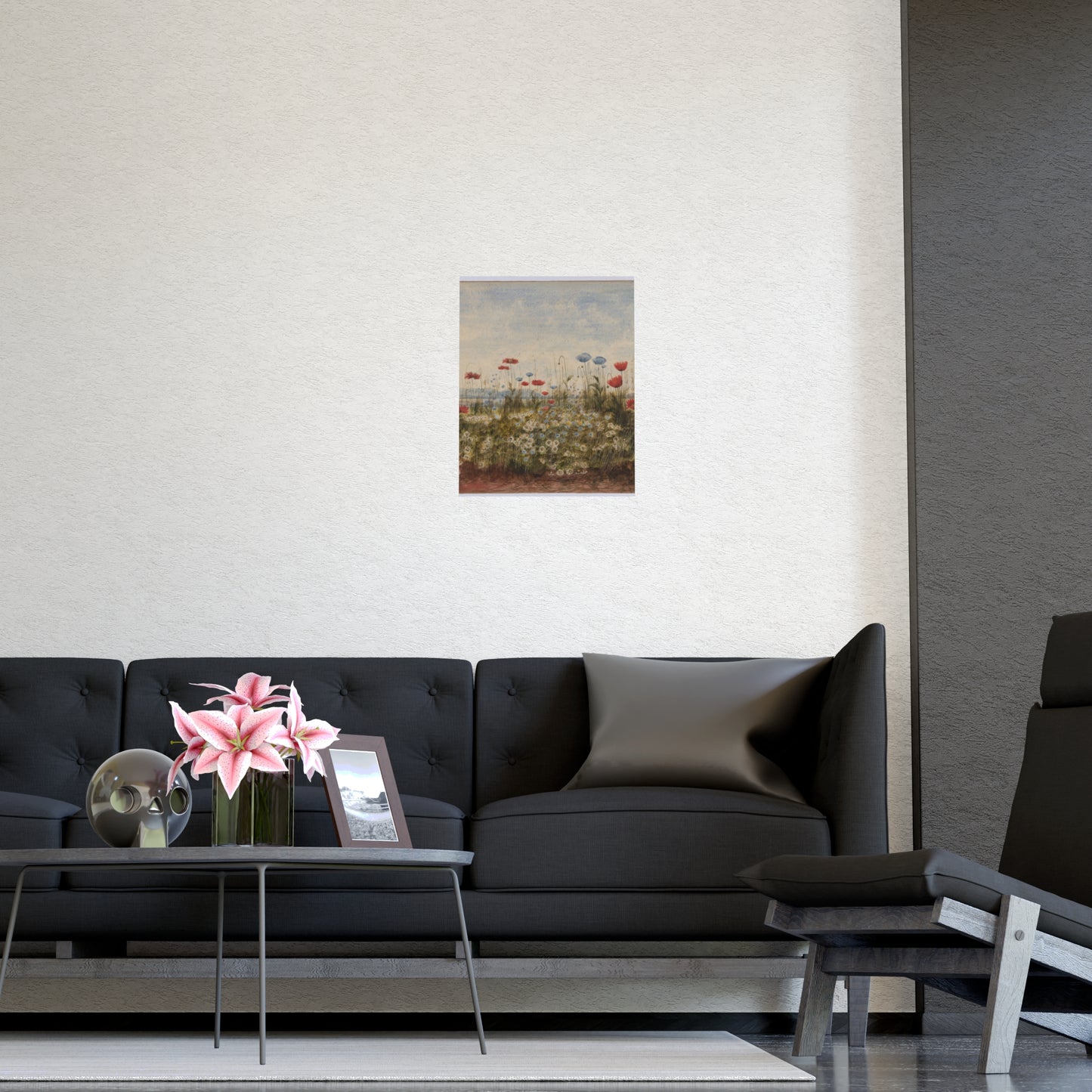 Wildflower Scene - Museum Collection - Fine Art Poster