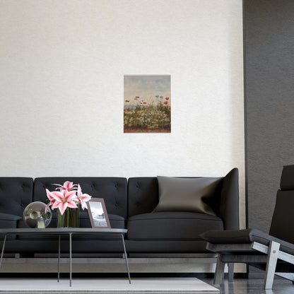 Wildflower Scene - Museum Collection - Fine Art Poster