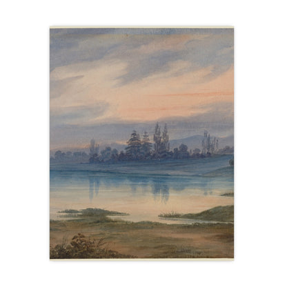 Landscape near Strasbourg - European Pastoral Fine Art Poster