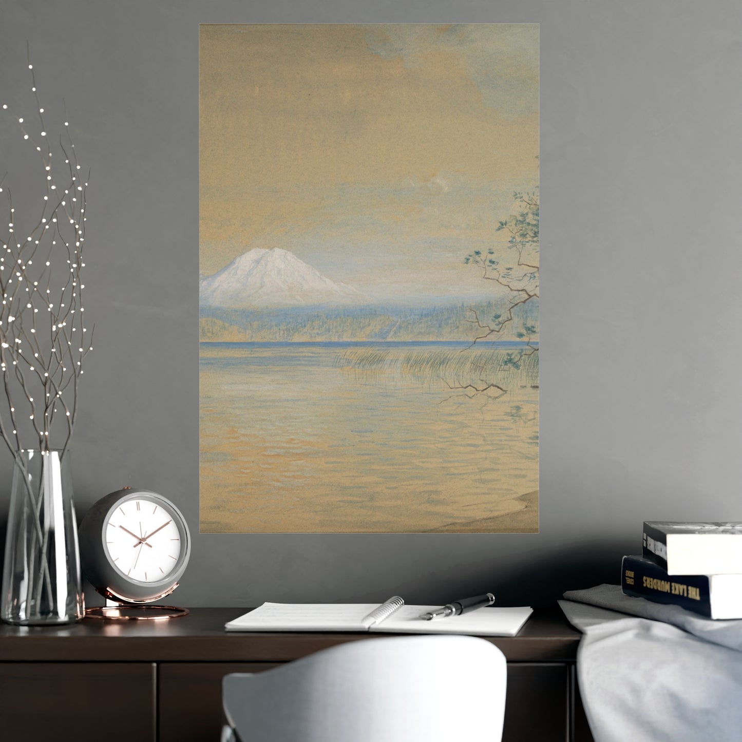 Mount Tacoma - Pacific Northwest Landscape Fine Art Poster