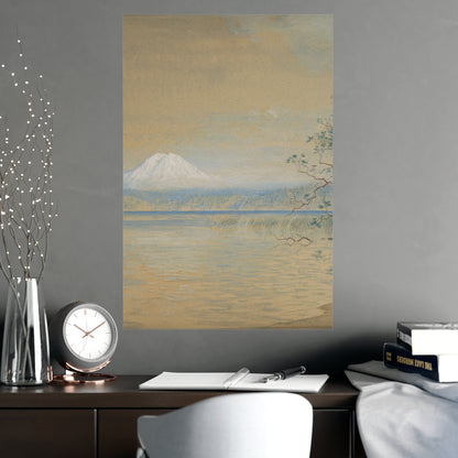 Mount Tacoma - Pacific Northwest Landscape Fine Art Poster