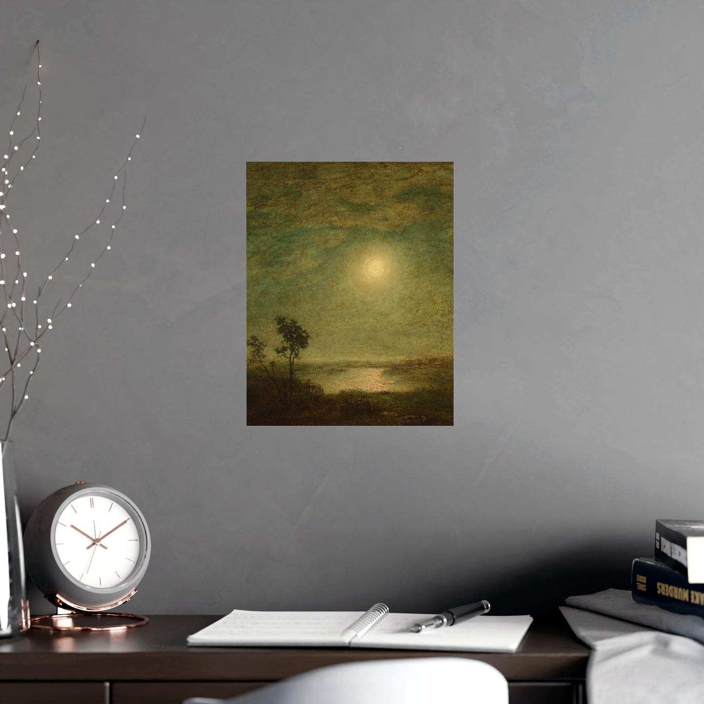 Moonlight II - Luminous Night Fine Art Poster