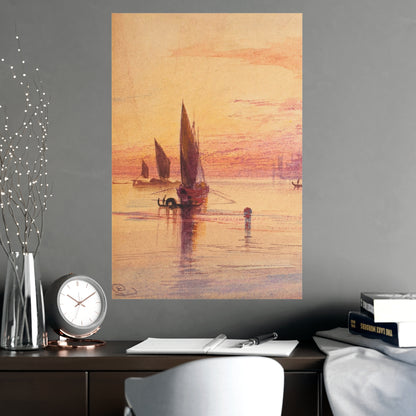 Santa Maria della Salute Venice at Sunset - Fine Art Poster