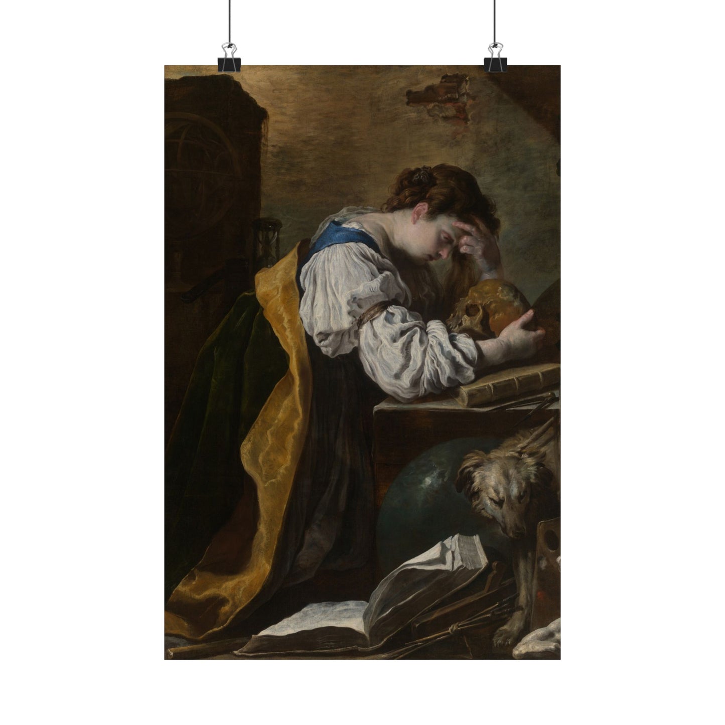 Melancholy by Domenico Feti Vintage Fine Art Print