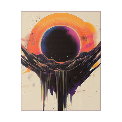 Valley of Dreams - Abstract Color Series- Fine Art Print on Canvas