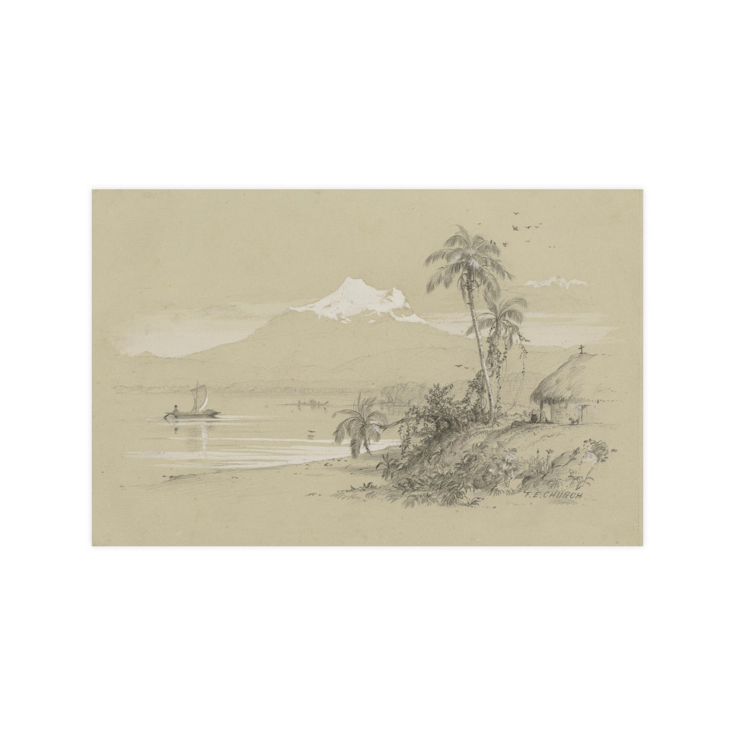 Magdalena River South America - Tropical Landscape Fine Art Poster
