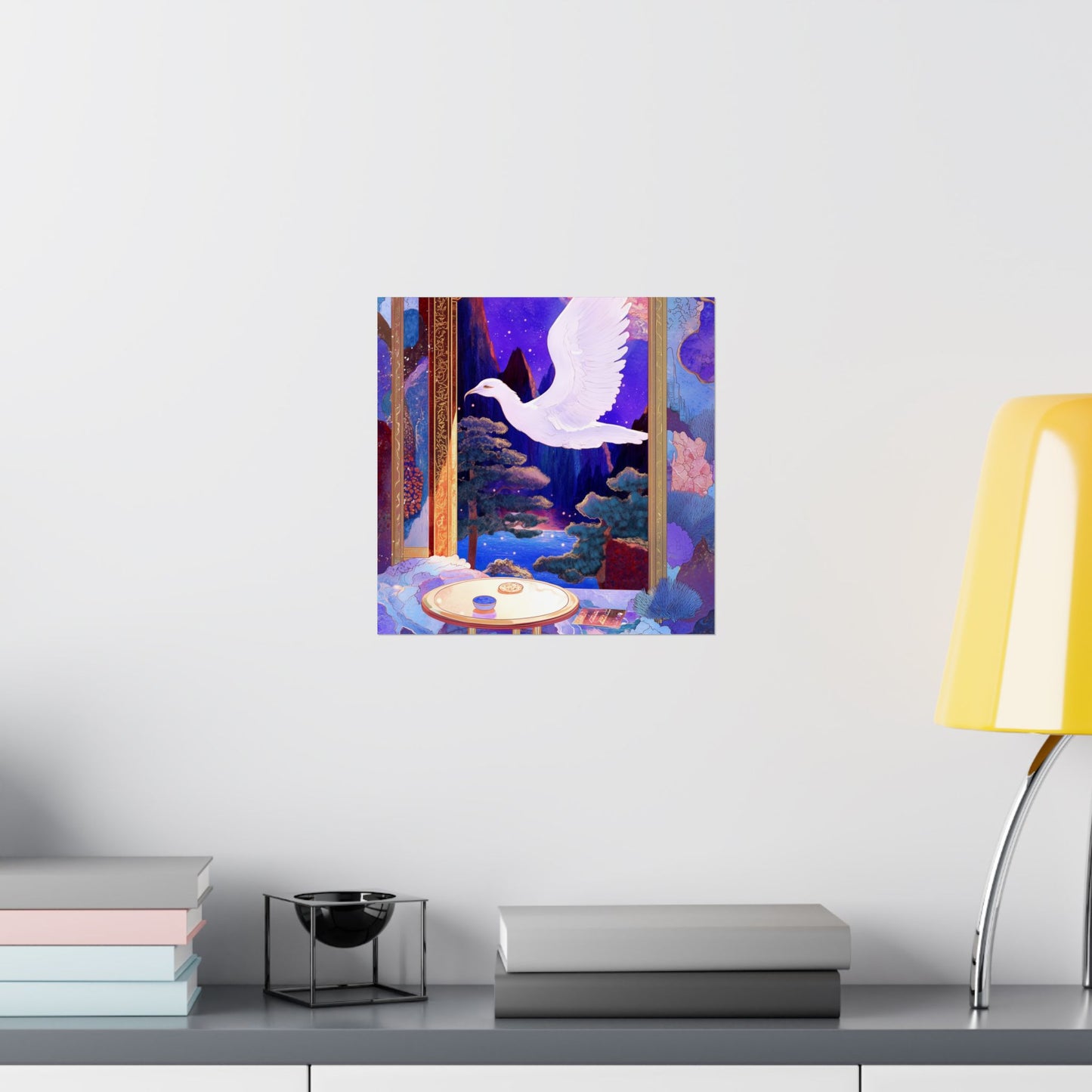 Into the Mystic Dove Messenger Fine Art Print
