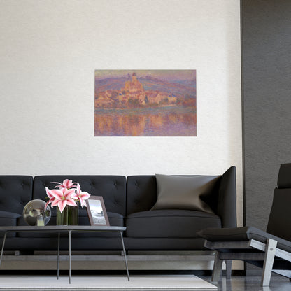 Vetheuil - Monet Village Landscape Fine Art Poster