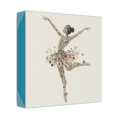 You Belong Among the Wild Flowers - Sugar Plum Fairy - on Canvas