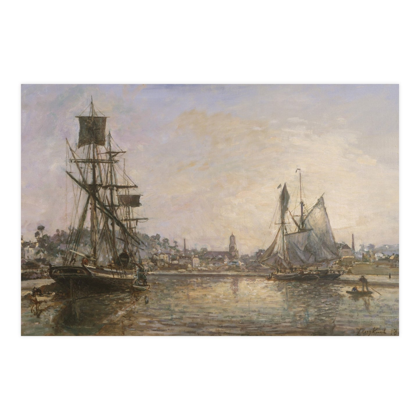 Honfleur Art Print - Museum Collection - Fine Art Poster
