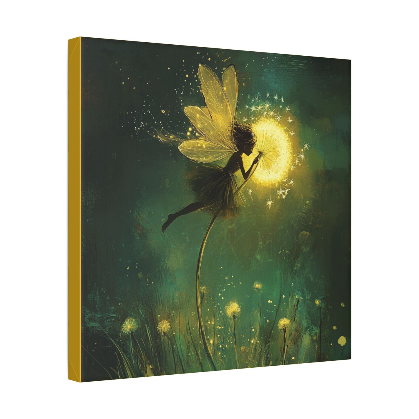 Wishes Do Come True - Fairies & Flowers Collection - Wall Art on Canvas