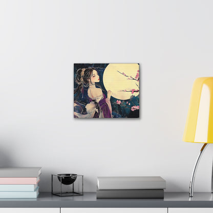 Thinking of You in the Moonlight - Fine Art Print - Wall Art on Canvas