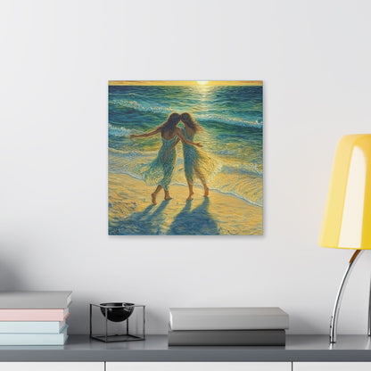 Friends Forever - Mermaids at Heart - Wall Art - on Canvas