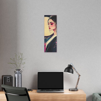 Magenta Moon - Fine Art Print on Canvas