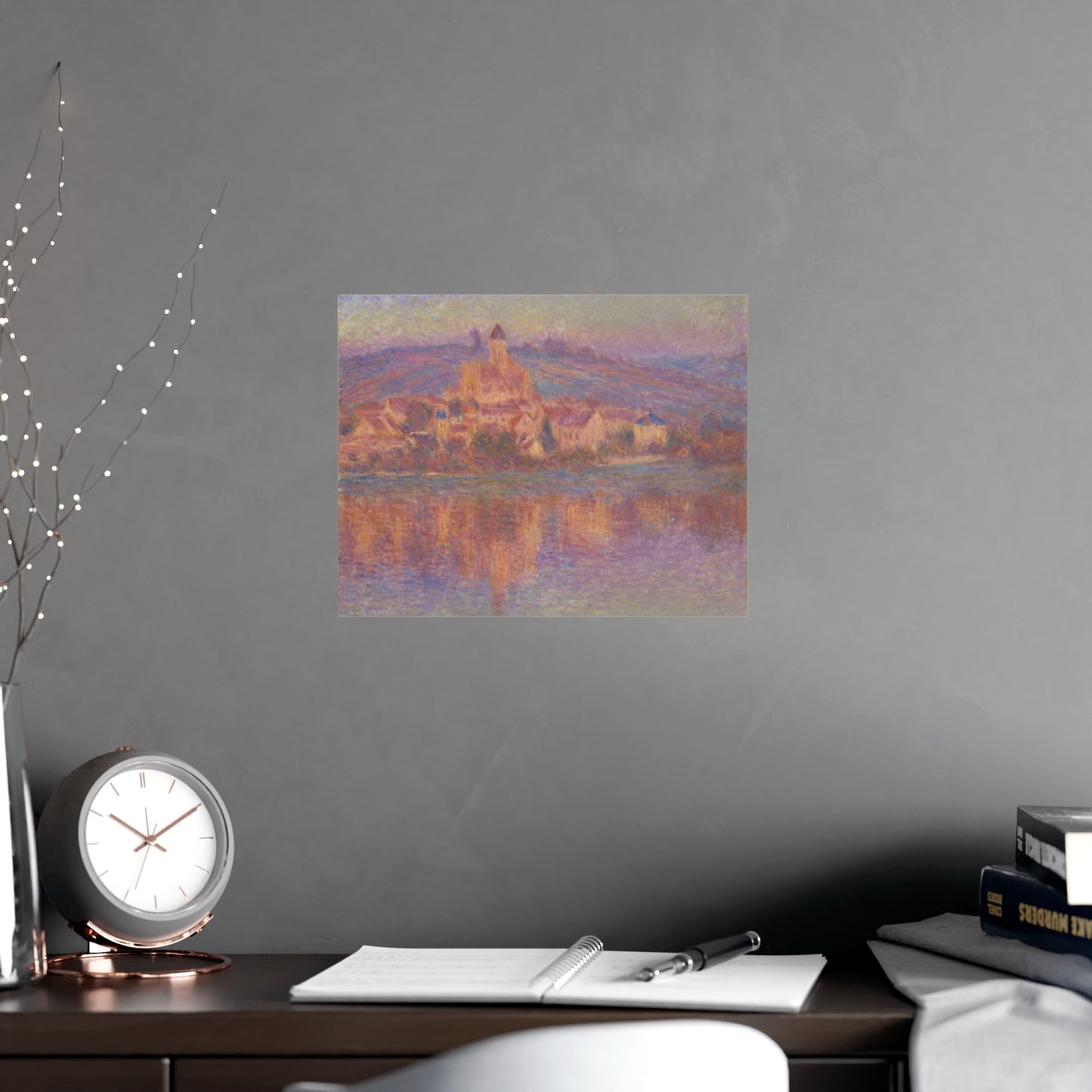 Vetheuil - Monet Village Landscape Fine Art Poster