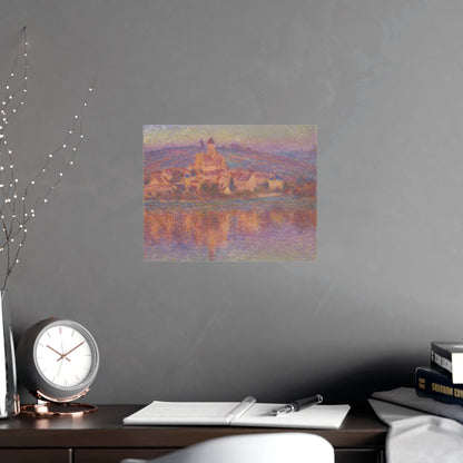 Vetheuil - Monet Village Landscape Fine Art Poster