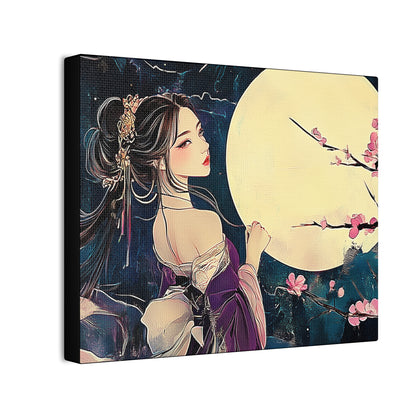 Thinking of You in the Moonlight - Fine Art Print - Wall Art on Canvas
