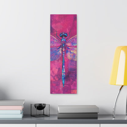 Vibrant Dragonfly - Secret Garden Series -  Fine Art Print on Canvas