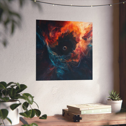 Cosmic Dance - Event Horizon - Fine Art Print - Eye-Catching Wall Art for Space Lovers - Space Poster