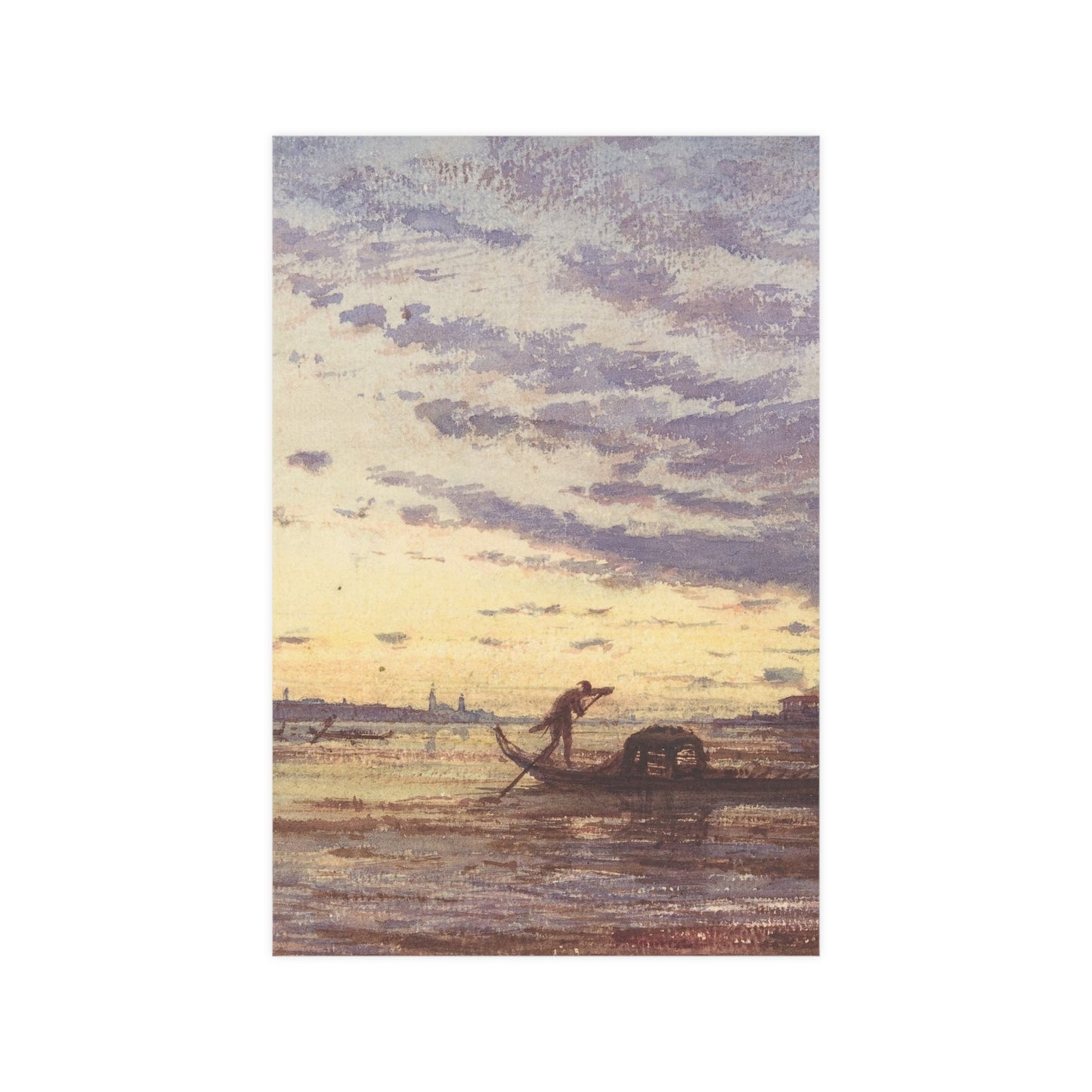 Venice by Felix Ziem 1911 - Museum Collection - Fine Art Poster