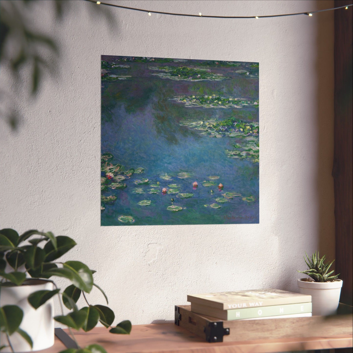 Claude Monet - Water Lilies Fine Art Print