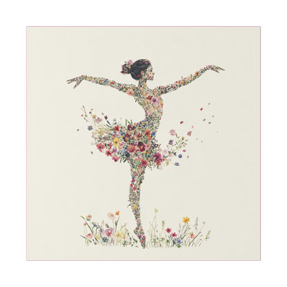 You Belong Among the Wild Flowers - On Point - Painting on Canvas
