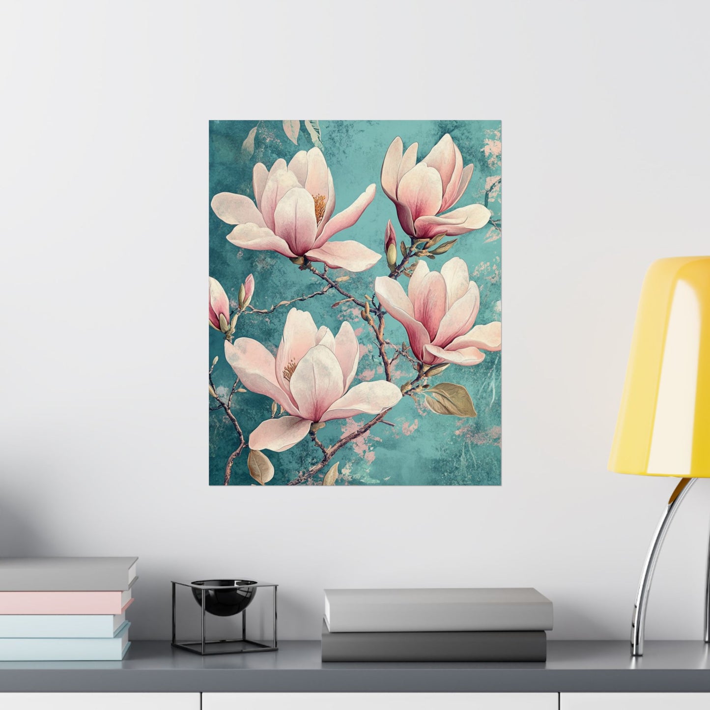 Blossoming Branches Pink Fine Art Print
