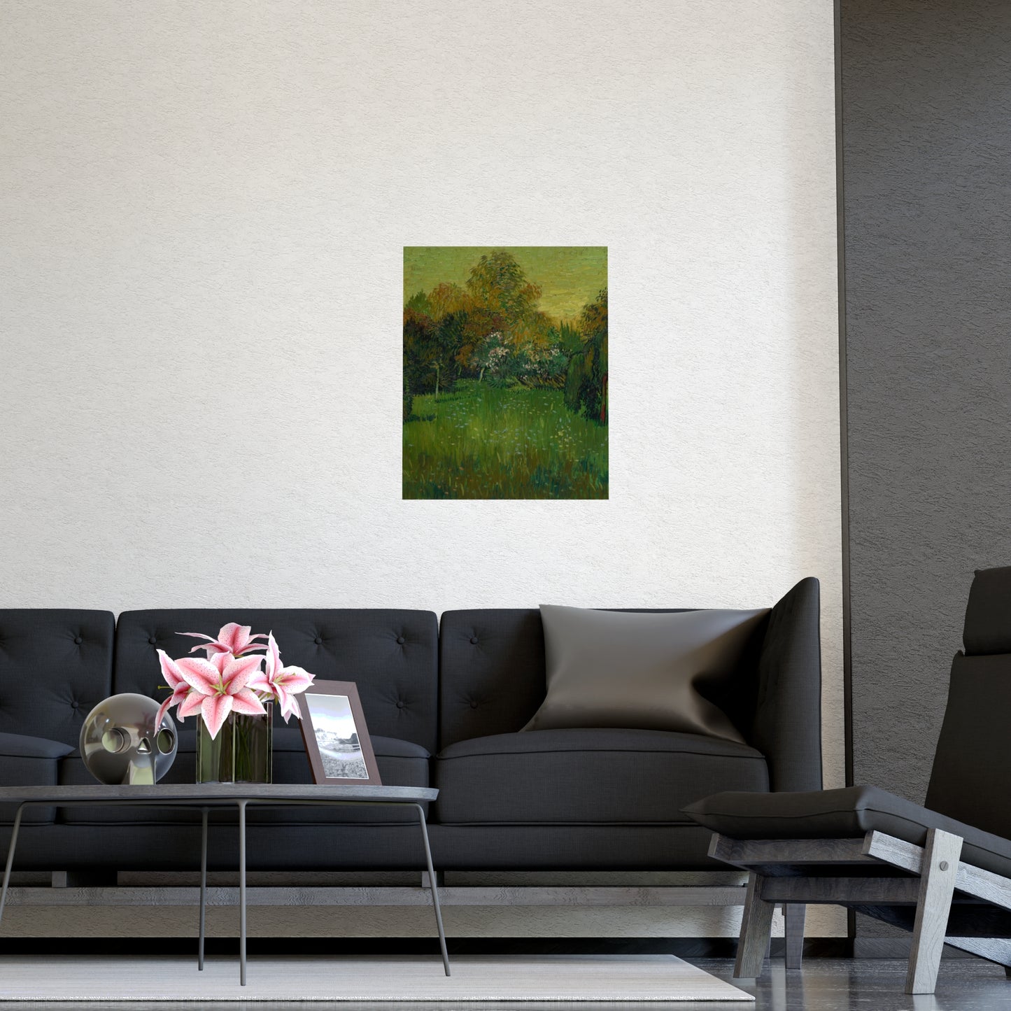 The Poet's Garden - Van Gogh Fine Art Poster