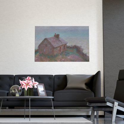 The Customs House at Varengeville - Monet Fine Art Poster
