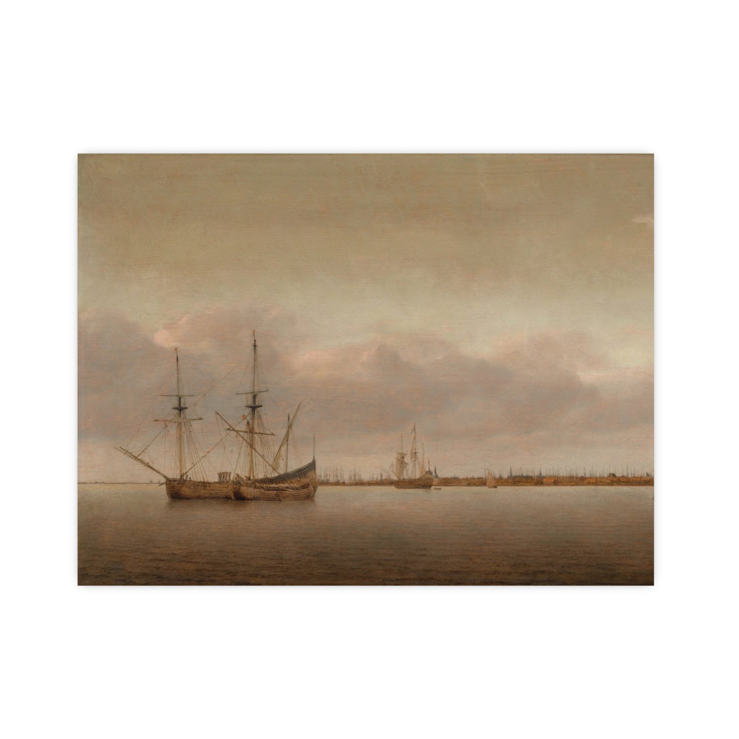 View of Hoorn - Dutch Cityscape Fine Art Poster