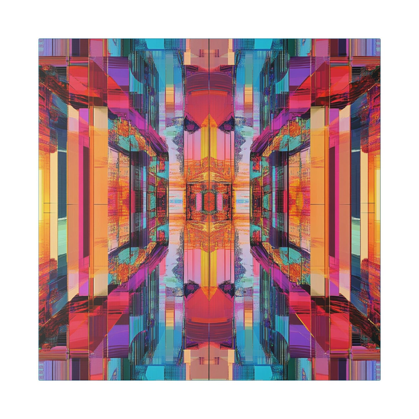 Glitch Origin - Fine Art Print on Canvas