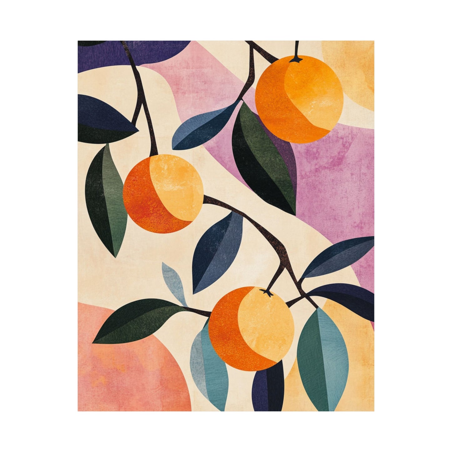 Orange Delight Botanical Fine Art Print