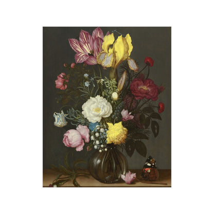 Bouquet of Flowers in a Glass Vase - Dutch Masters Fine Art Poster