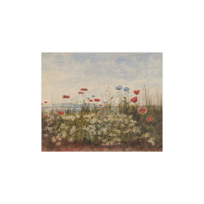 Wildflower Scene - Museum Collection - Fine Art Poster