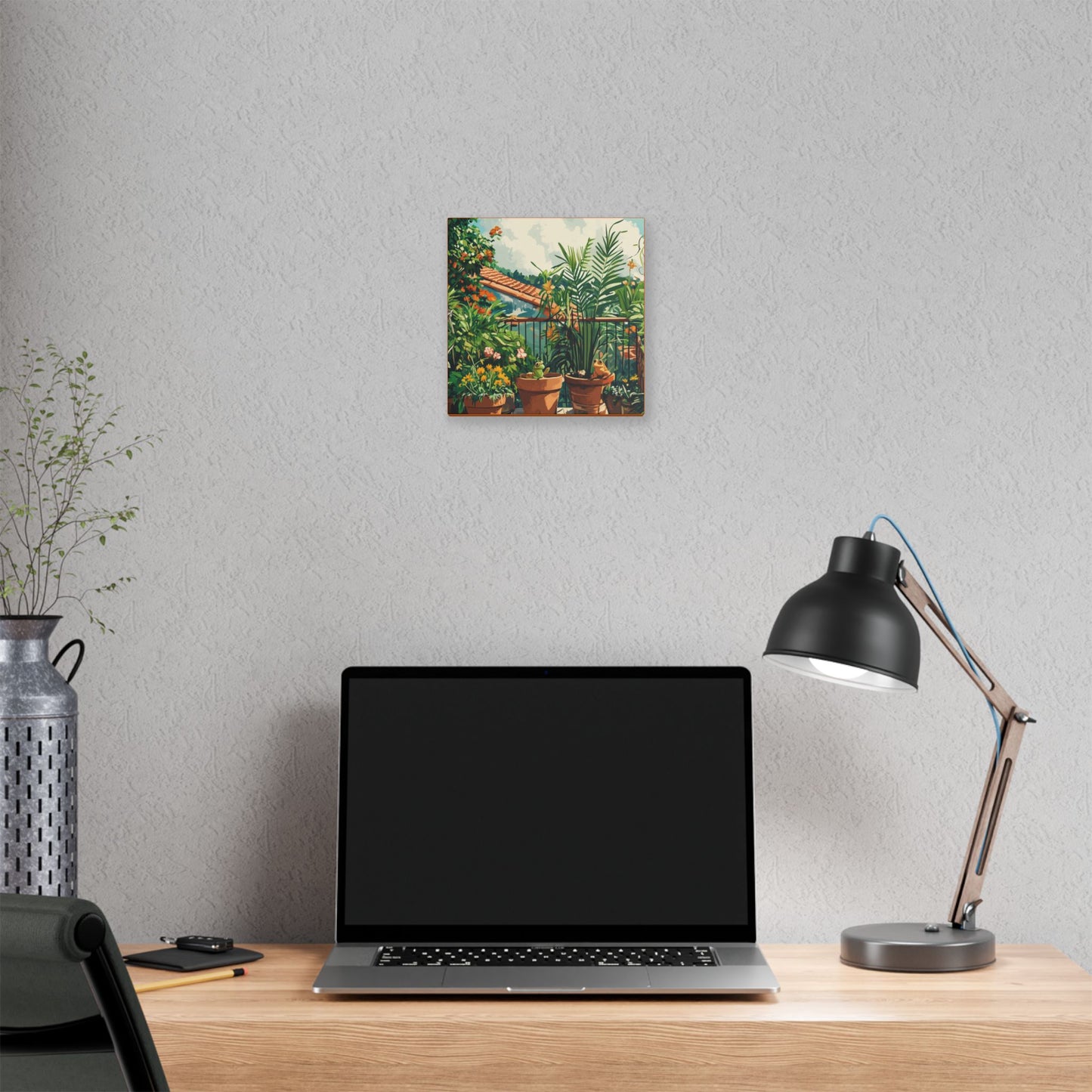 Room with a View - Let's Stay on Vacay Series- Fine Art Print on Canvas