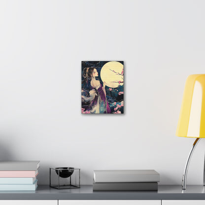 Thinking of You in the Moonlight - Fine Art Print - Wall Art on Canvas