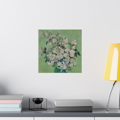 Van Gogh- Fine Art Prints - Reproduction - Flowers in a Vase - Floral Vertical Poster - Artistic Home Décor for Nature Lovers