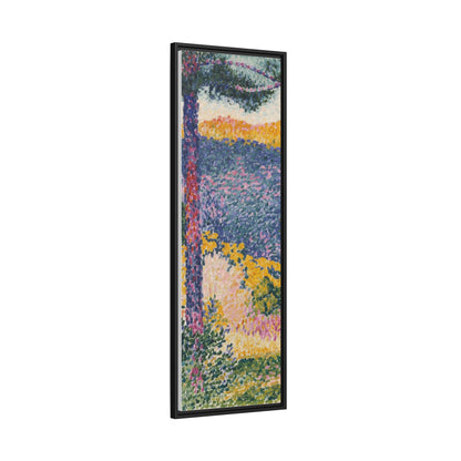 Valley with Fir Shade on the Mountain - Museum Collection - Framed Canvas Print